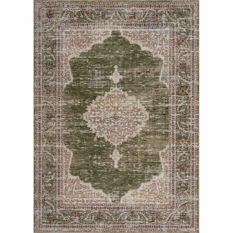 Alhambra Traditional rugs 6594B in IVORY GREEN
