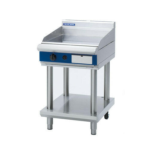 Blue Seal Evolution GP514-LSR3 Half Smooth & Ribbed Gas Griddle On Leg Stand