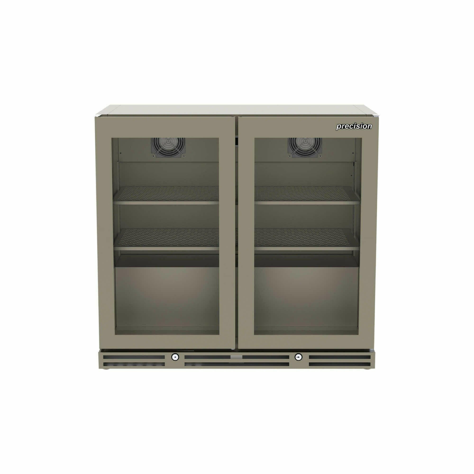 Precision BBS 900 Double Door Bottle Cooler 194 Bottles