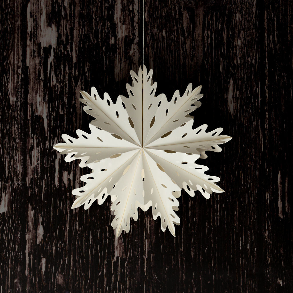 Bellflower Snowflake Decoration - 28cm
