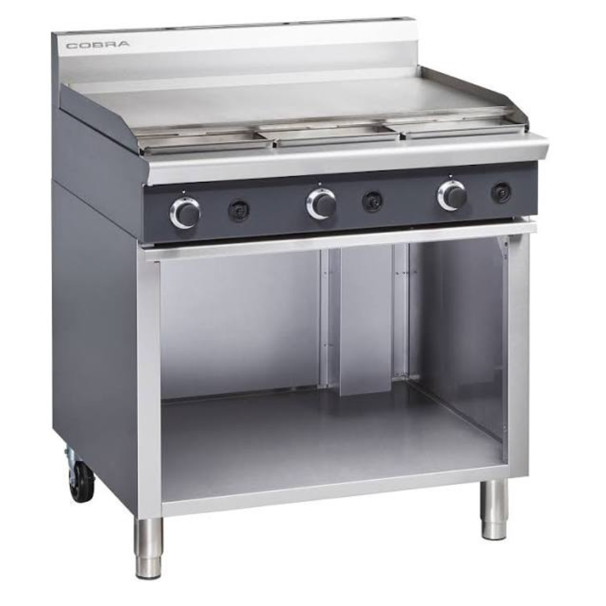 Blue Seal Cobra C9A 3 Burner Gas Griddle 900mm