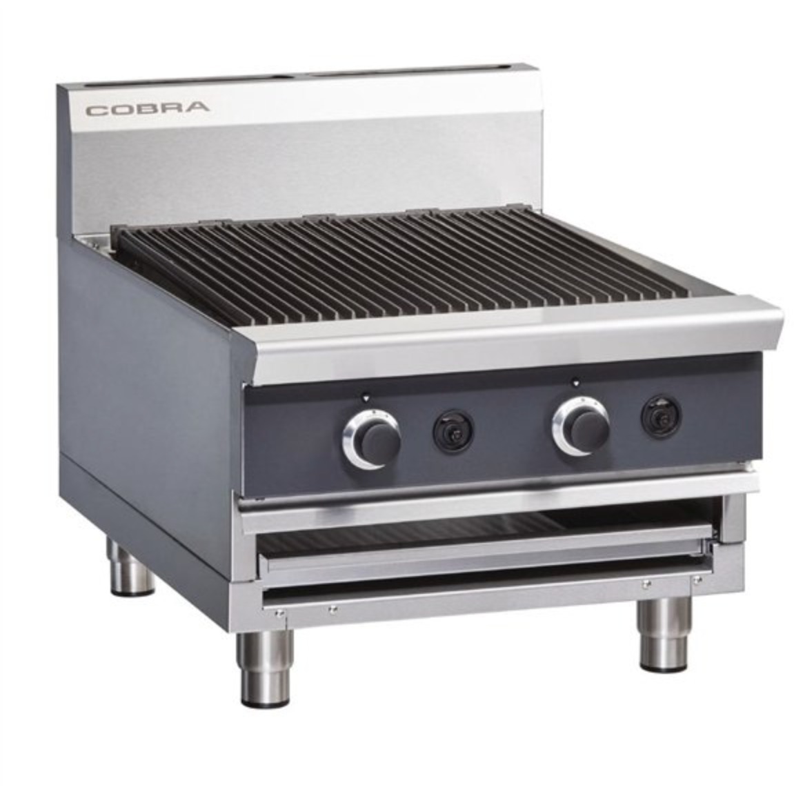 Blue Seal Cobra CB6-B Countertop Gas Chargrill 600mm