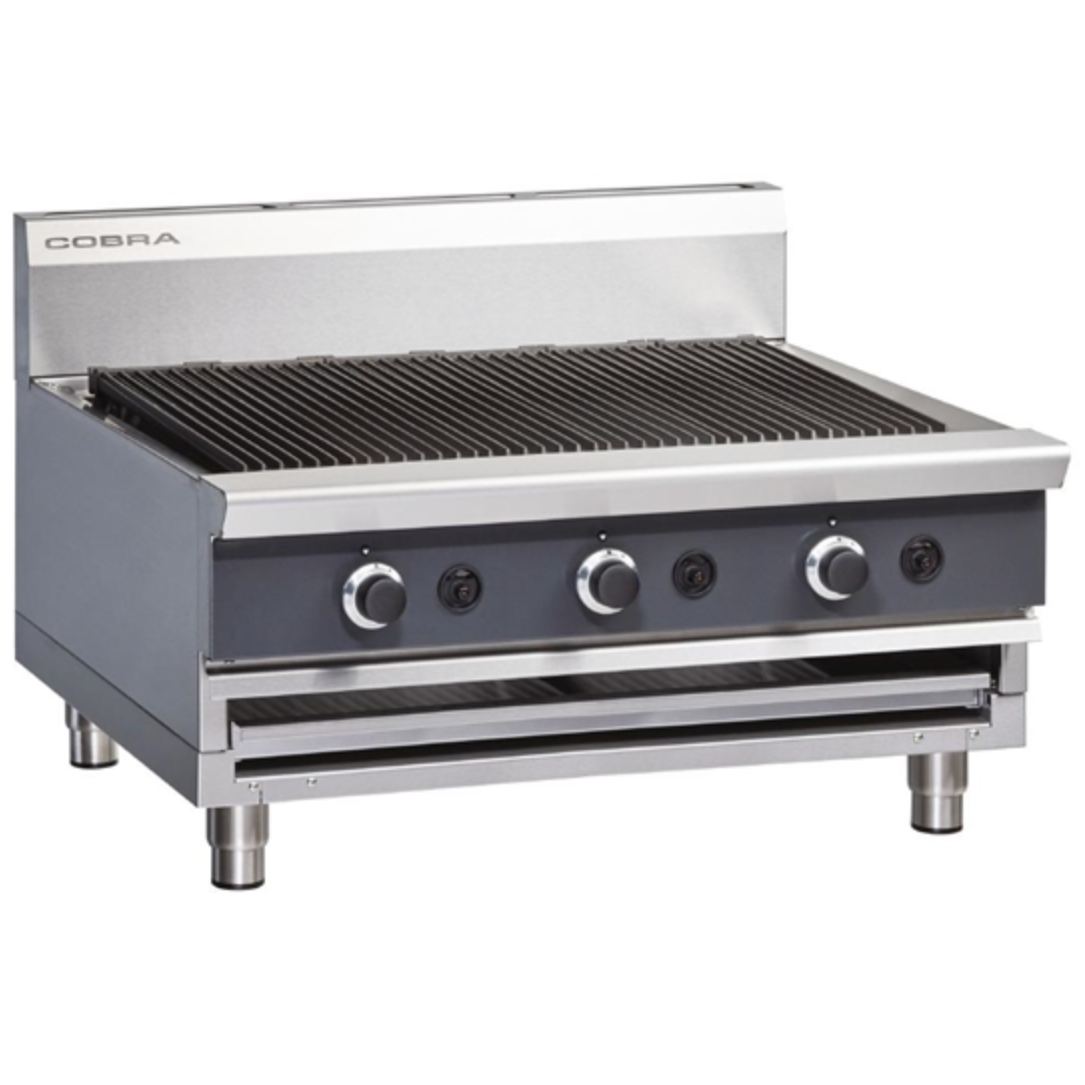 Blue Seal Cobra CB9-B Bench Gas Chargrill 900mm