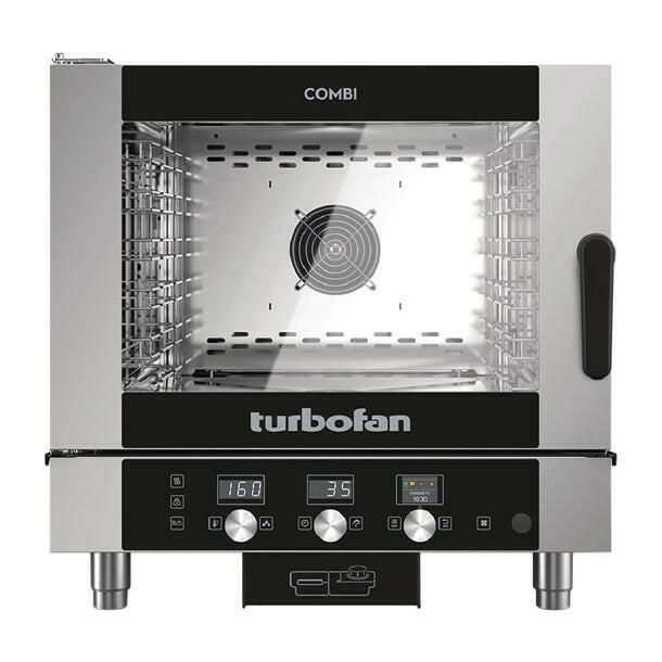 Blue Seal EC40D5 Turbofan 5 Grid Touch Control Combi Oven Electric