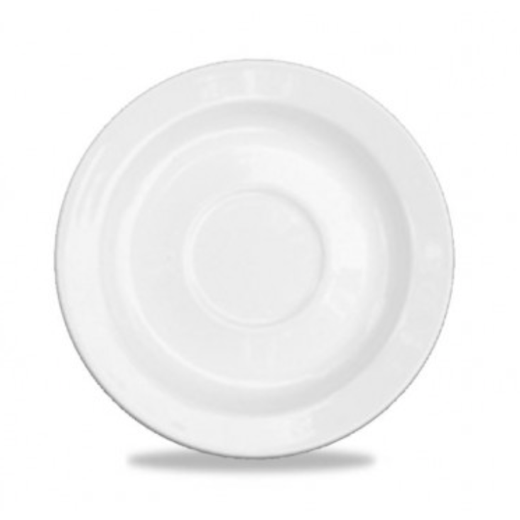 Churchill Alchemy White Tea Saucer 6" / 15.25cm Case Size 24