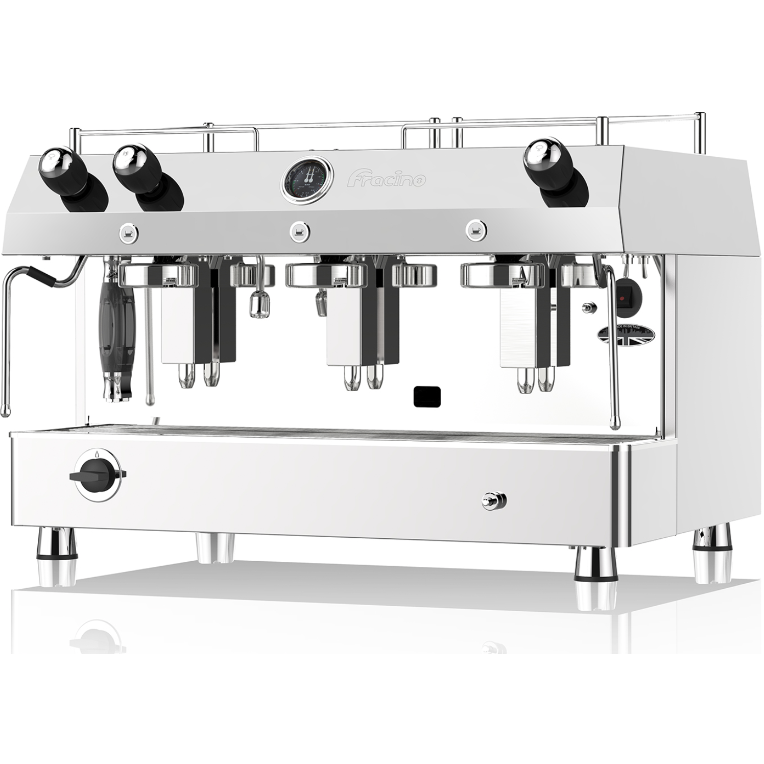 Fracino Contempo Dual Fuel Group 3 Automatic Espresso Coffee Machine