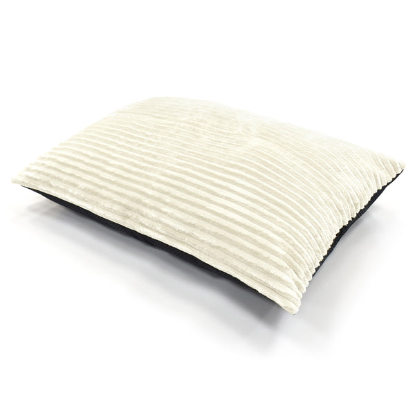 Velosso Corduroy Cream Floor Cushion