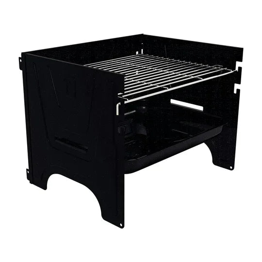 *CLEARANCE* Tramontina Carbon Steel Flat-Packed Portable BBQ Grill