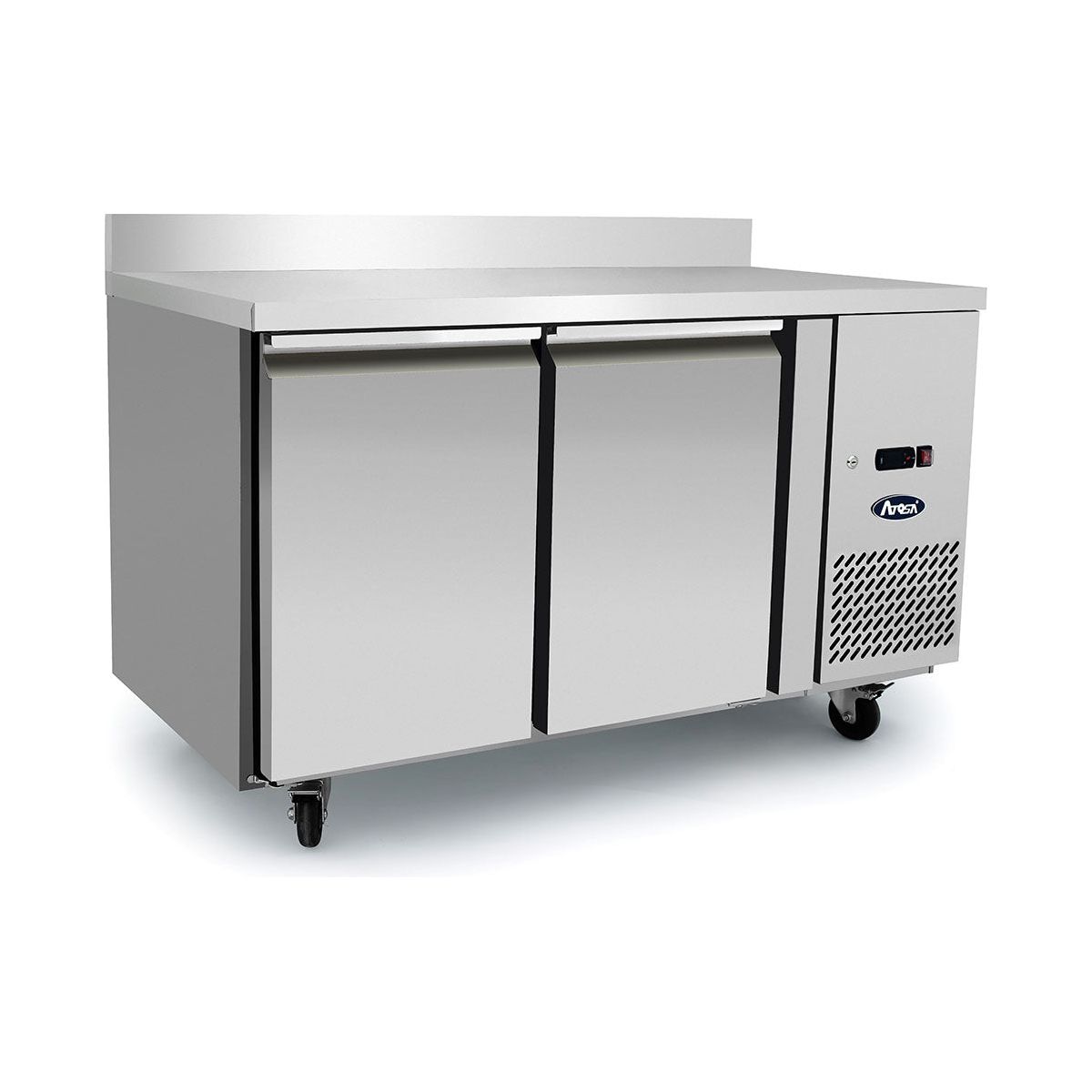 Atosa EPF3462HDSB Two Door Splash Back Counter Freezer 280 Litres