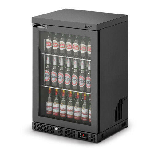 IMC F77/150/B Mistral M60 Black Undercounter Bottle Cooler 120 Bottles