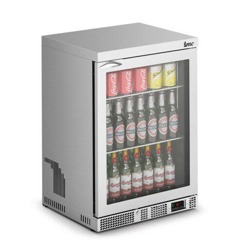 IMC F77/151 Mistral M60 Silver Undercounter Bottle Cooler 78 Bottles