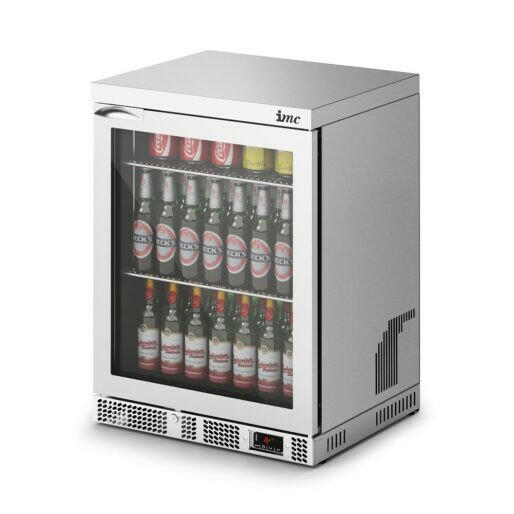 IMC F77/152 Mistral M60 Silver Undercounter Bottle Cooler 78 Bottles