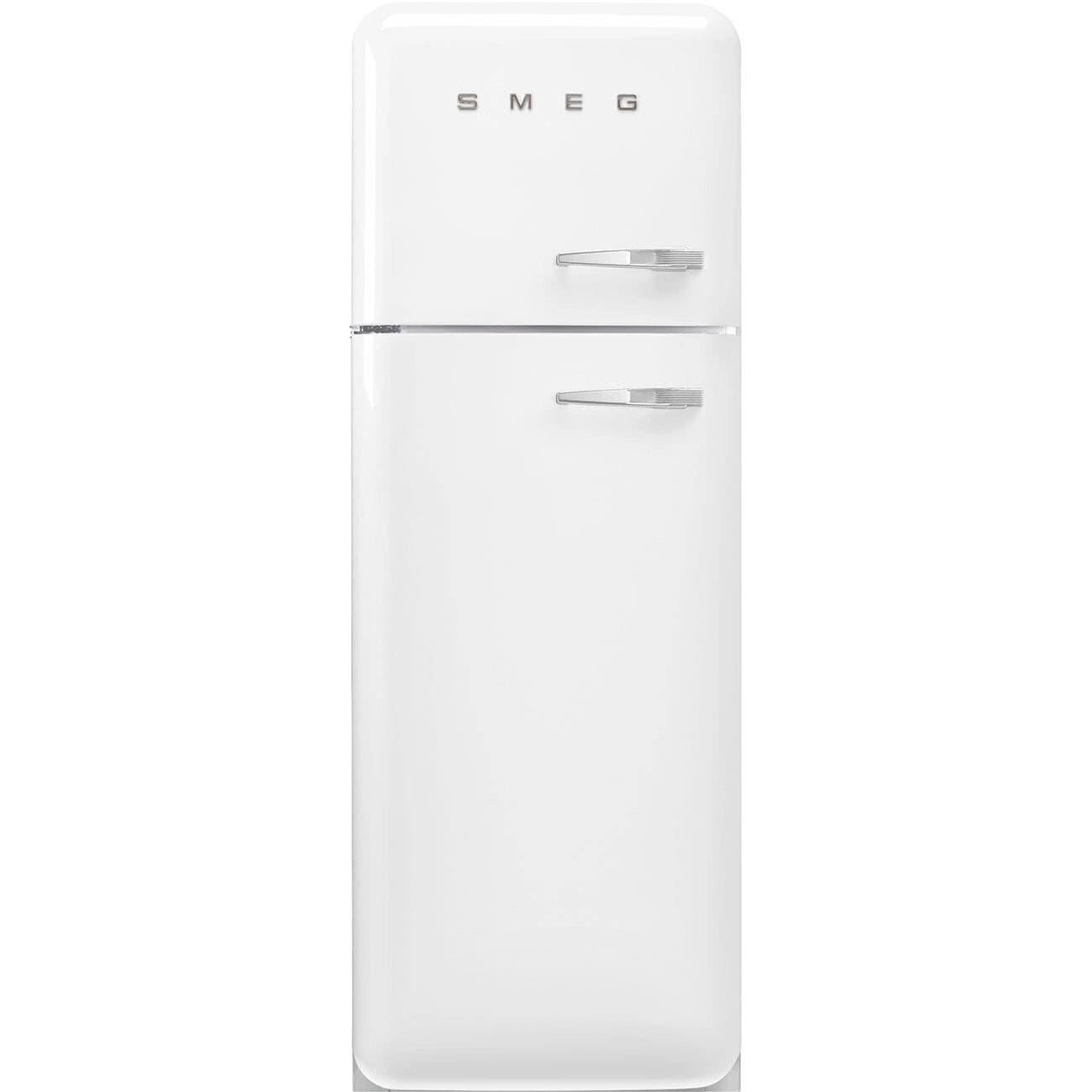 Smeg 50s Retro FAB30LWH5UK Left Hinge Fridge Freezer White 294 Litres