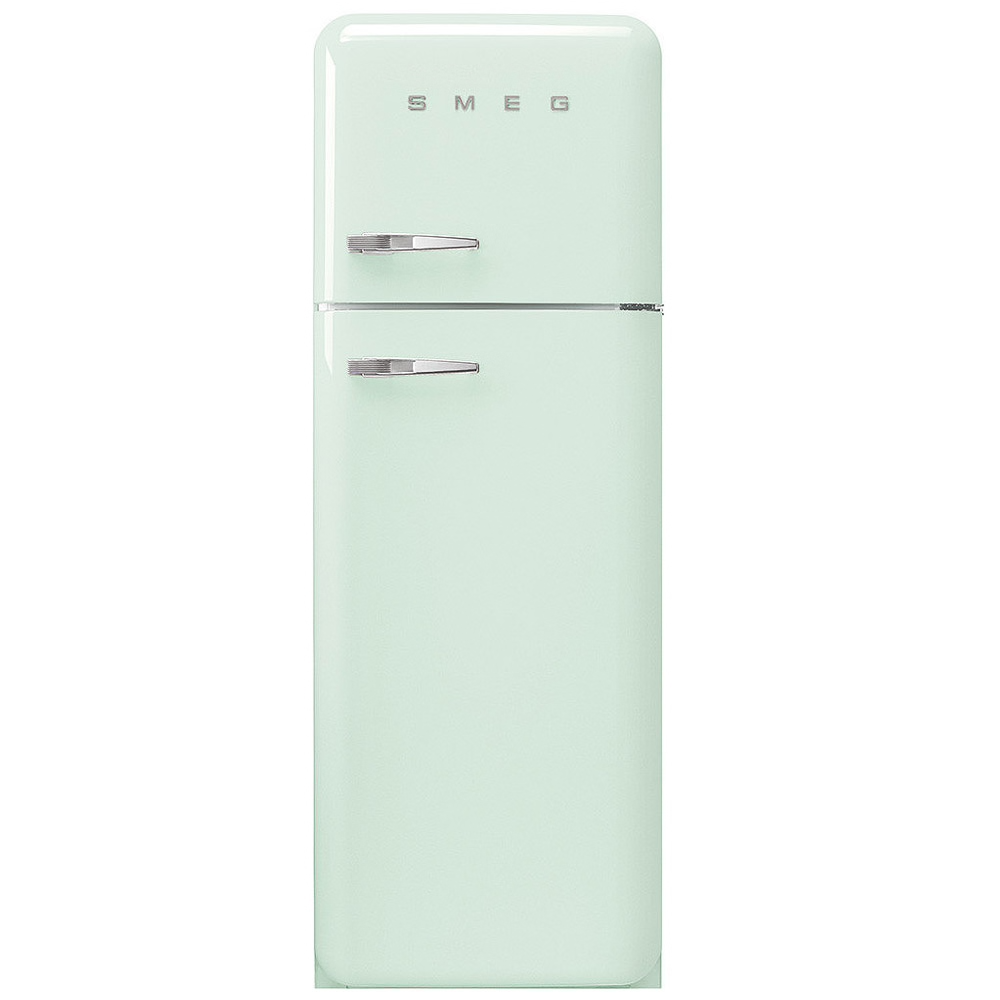 Smeg 50s Retro FAB30RPG5UK Right Hinge Fridge Freezer Pastel Green 294 Litres