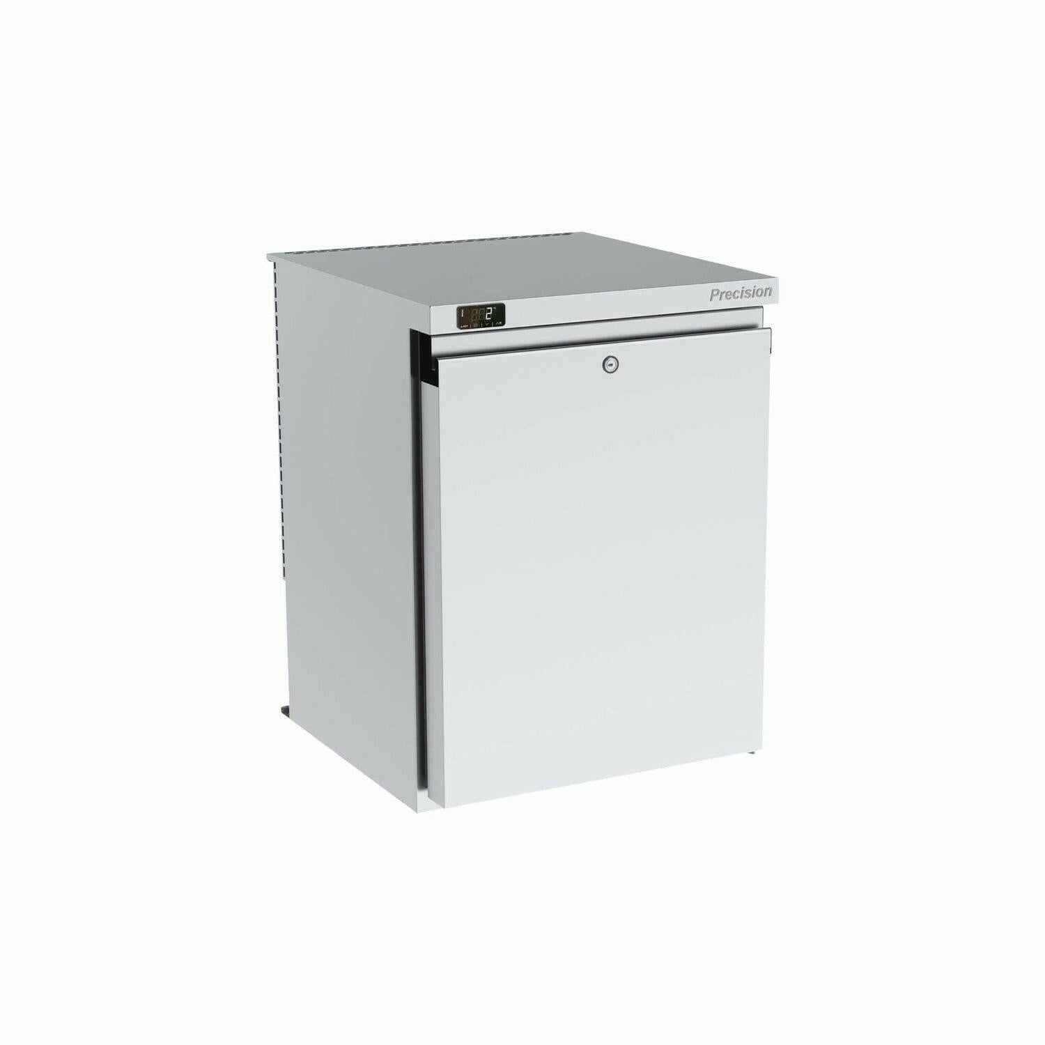 Precision LPU 150 Stainless Steel Single Door Undercounter Freezer 150 Litres