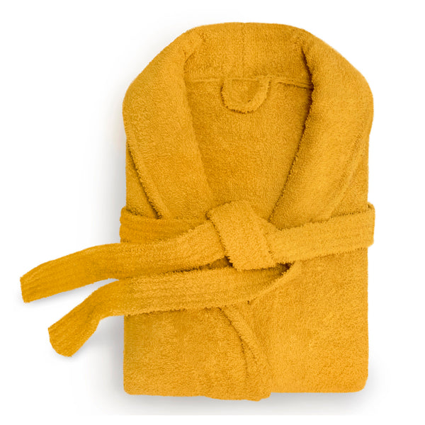 Velosso Hampshire Ochre Cotton Bath Robe