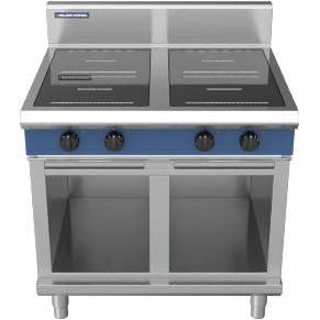 Blue Seal Evolution Series UKIN514R3-C Cabinet Base Model 4 Zone Induction Hob 14kw