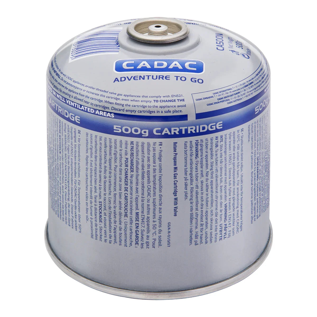 Cadac Threaded Valve Cartridge 500g