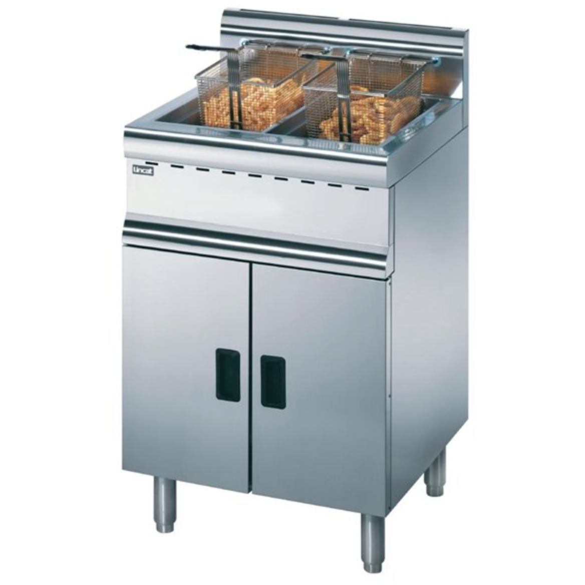 Lincat J10/N Twin Tank Twin Basket Natural Gas Fryer 24 Litres
