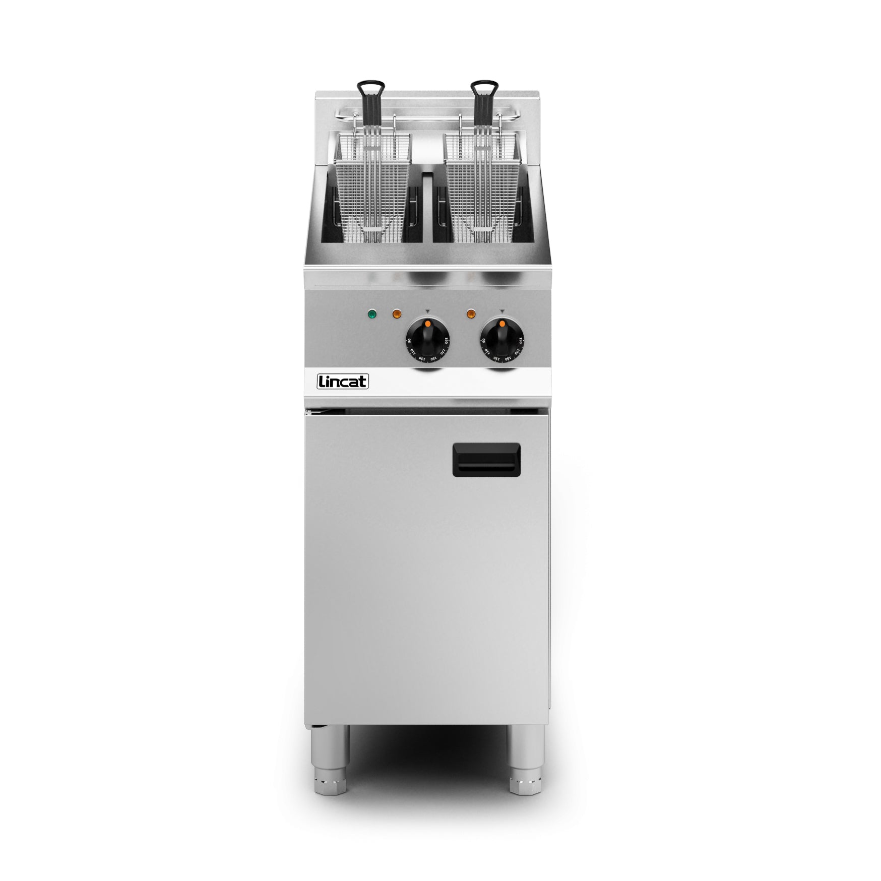 Lincat Opus 800 OE8105 Twin Tank Basket Electric Fryer 19 Litres