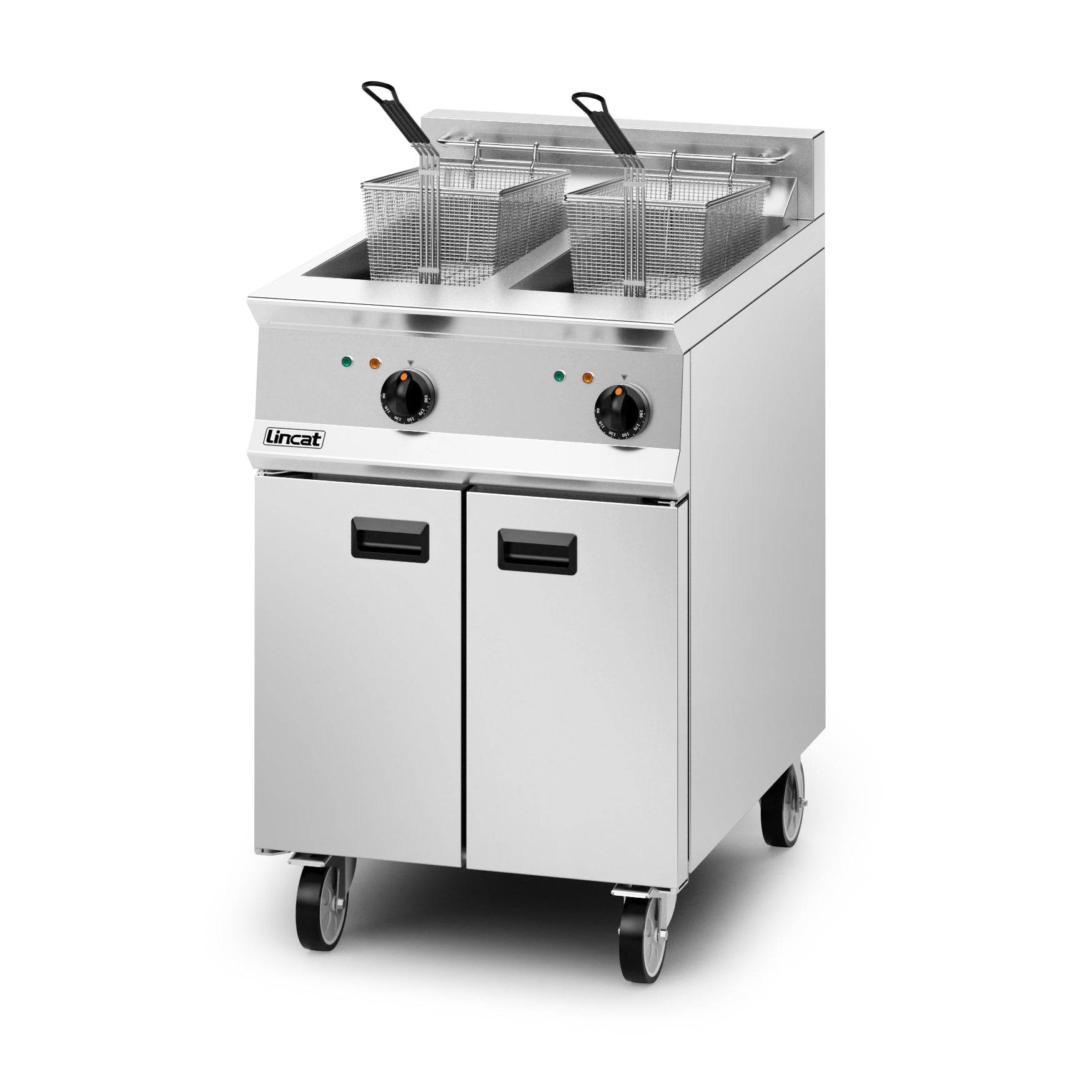 Lincat Opus 800 OE8113 Twin Tank Basket Electric Fryer 34 Litres 24kw