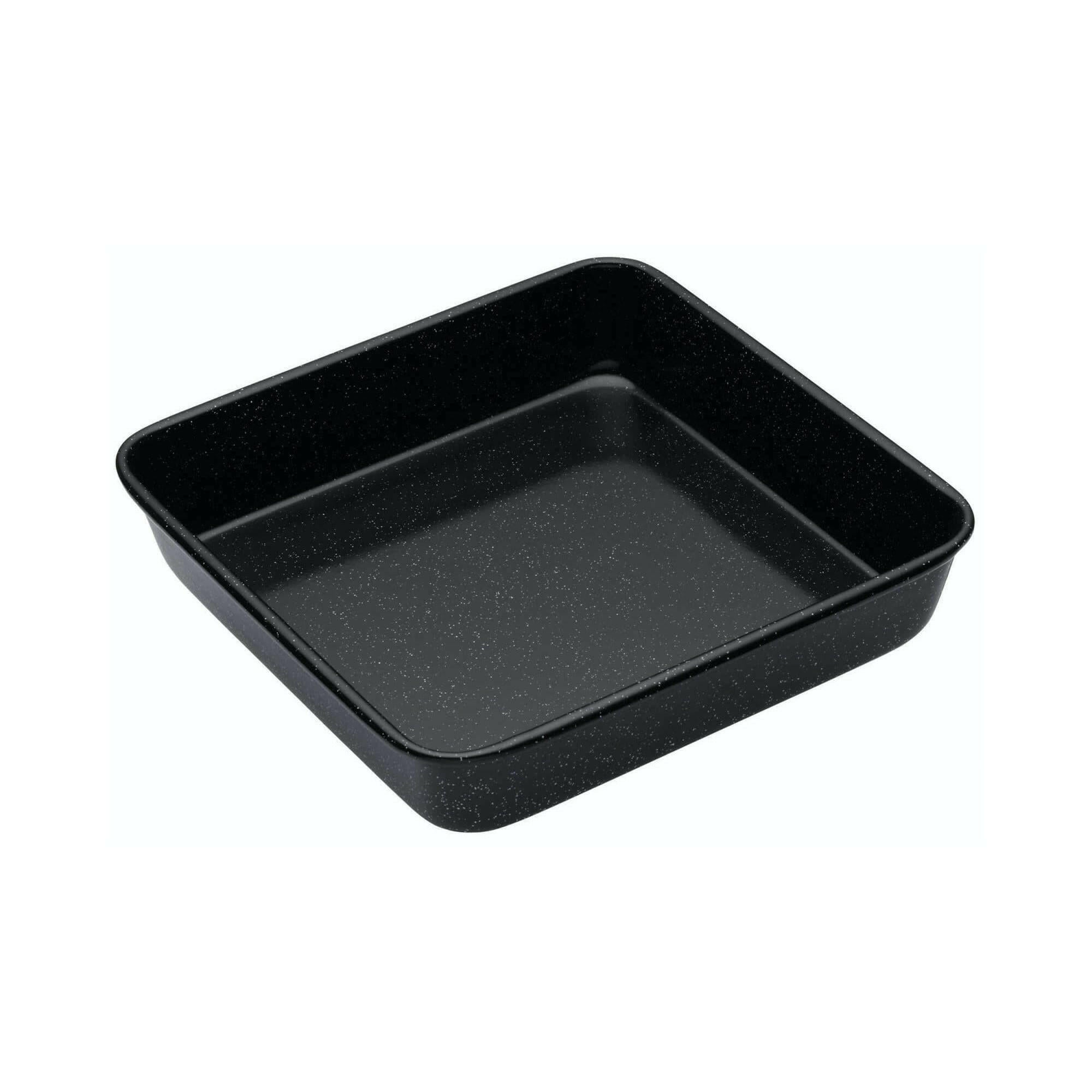 Kitchen Craft MasterClass Vitreous Enamel Square Pan 24cm x 3cm