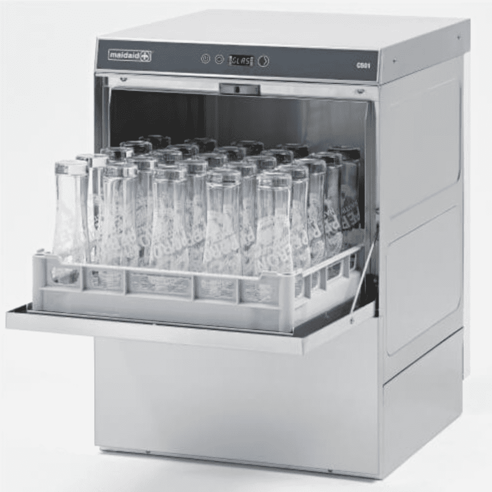 Maidaid Undercounter C512 Dishwasher With Gravity Drain