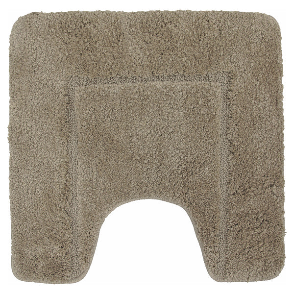 Velosso Mayfair Soft Touch Deep Pile Plain Natural Pedestal Mat