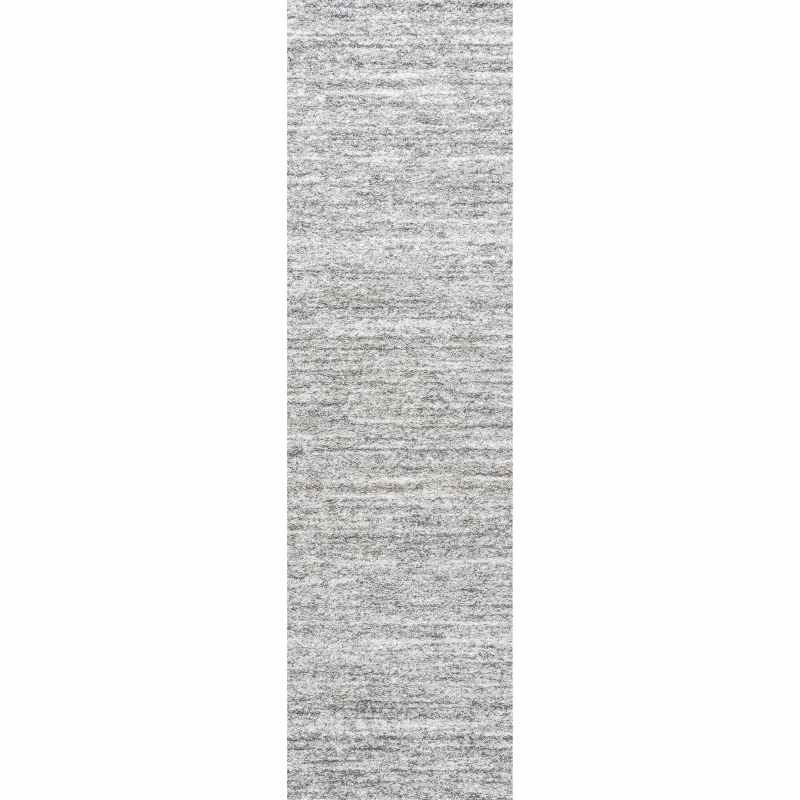 Mehari 23067 6292 Abstract Shaggy Runner Rugs in Beige