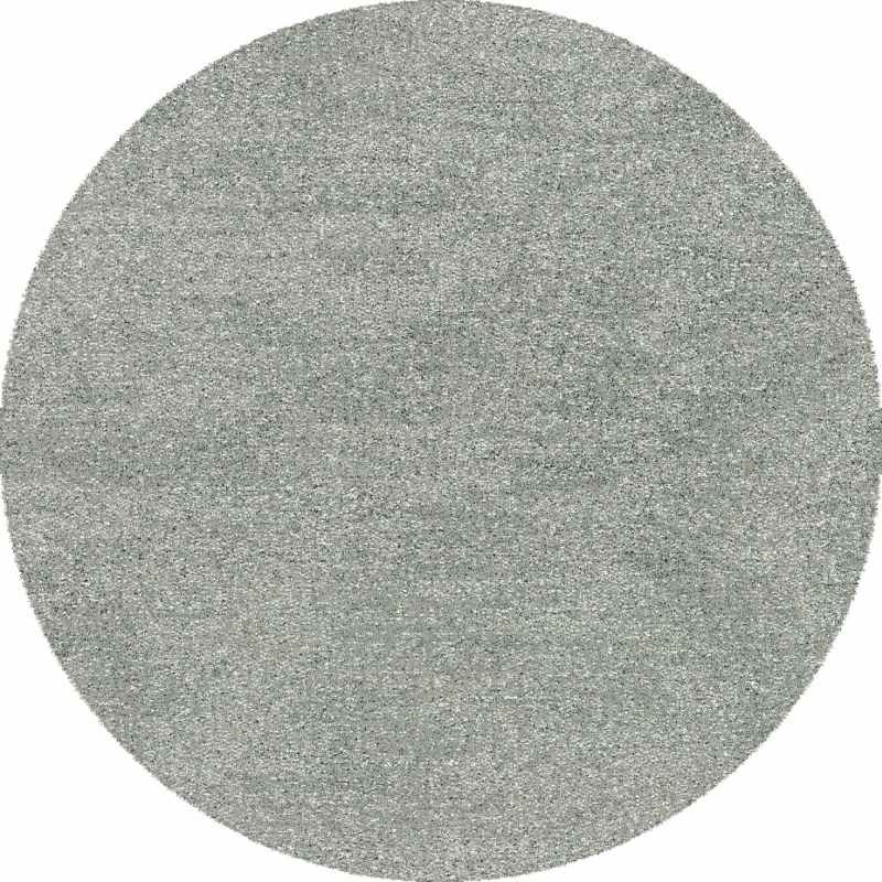 Mehari 23500 3272 Mottled Speckled Shaggy Circle Rugs in Dark Grey