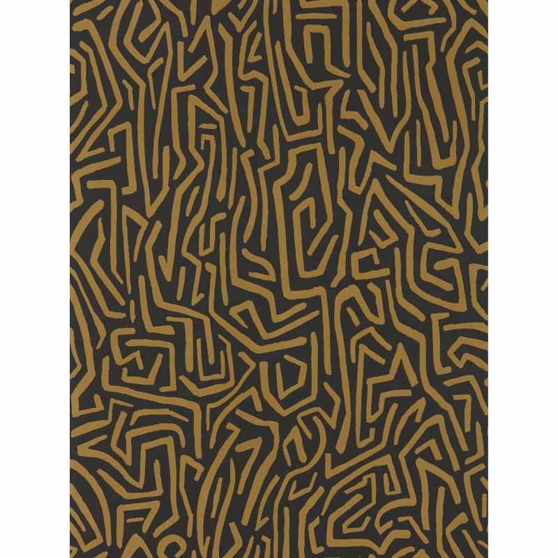 Melodic Wallpaper 2112829 by Harlequin in Gold Black Earth