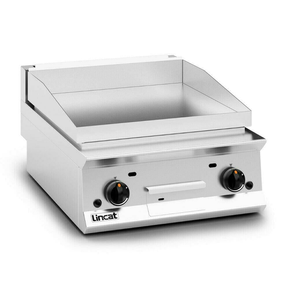 Lincat Opus 800 OG8201/N Natural Gas Smooth Plate Griddle 15.5kw 600mm