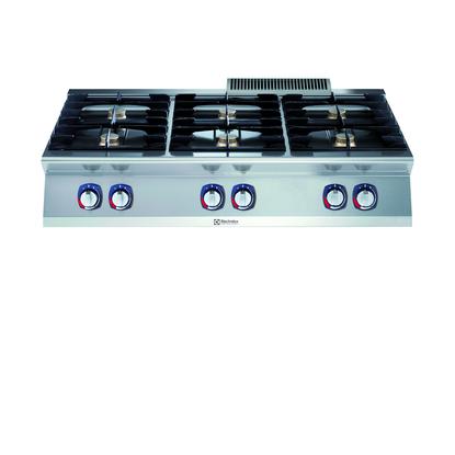 Electrolux Modular Cooking Range Line 700XP 6-Burner Gas Countertop Cooktop 33kw