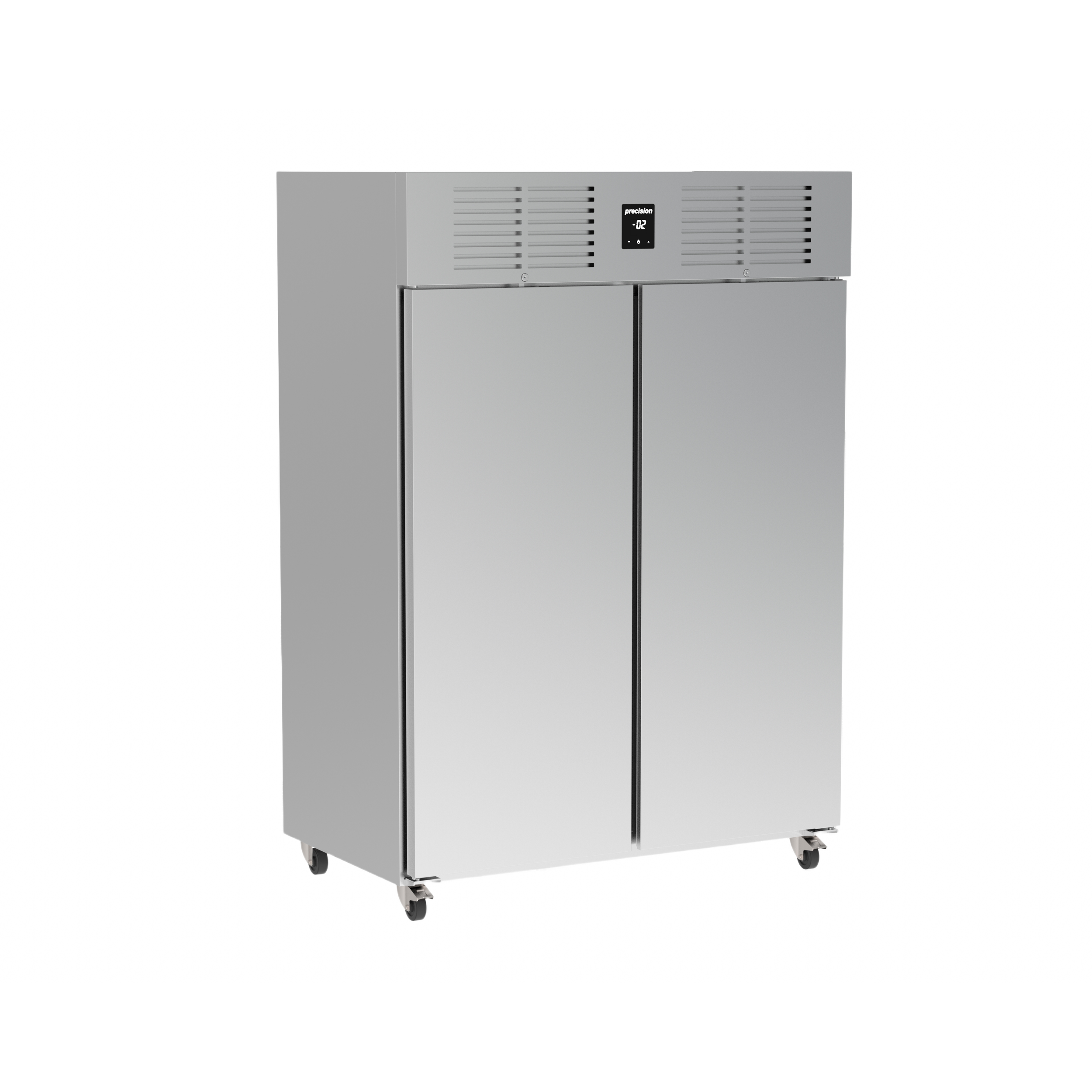 Precision MPT 1401 S/S Double Double Door 2/1GN Refrigerator 927 Litres