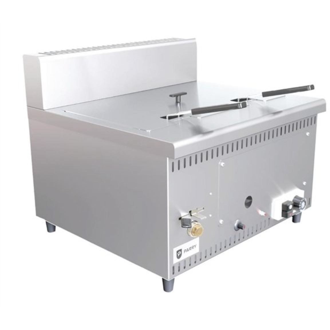 Parry AGFP Countertop Twin Basket LPG Gas Fryer 5.8kw