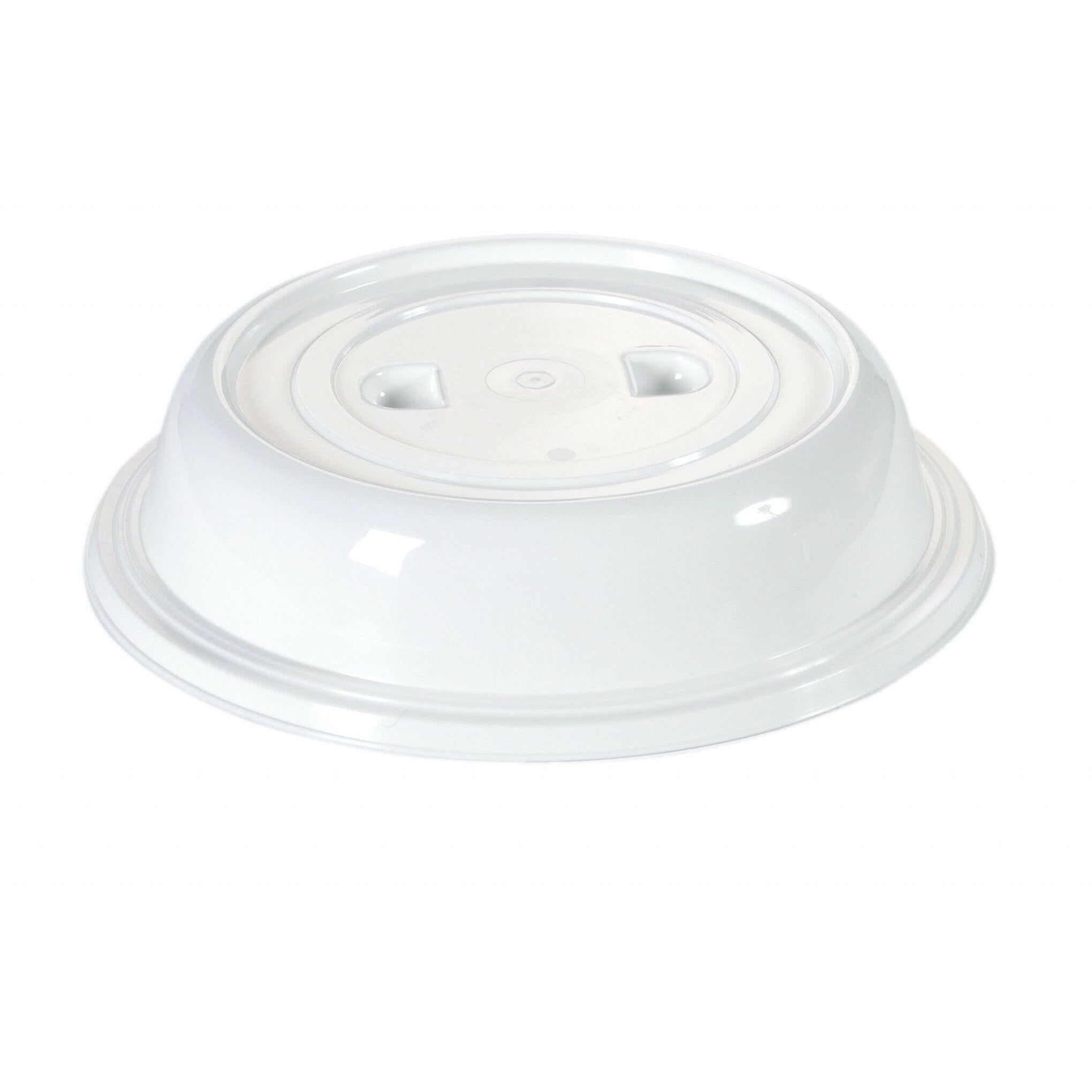 Large Polycarbonate White Plate Cover 25.9cm x 5cm