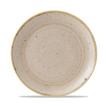 Churchill Stonecast® Nutmeg Cream Coupe Plate 21.7cm Case Size 12