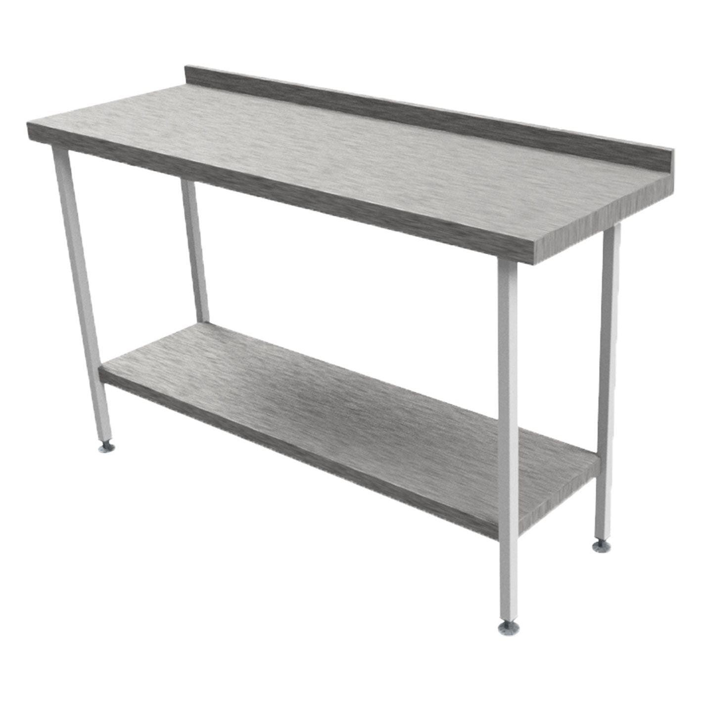 Moffat SWB Stainless Steel Wall Bench Work Table 600mm Deep