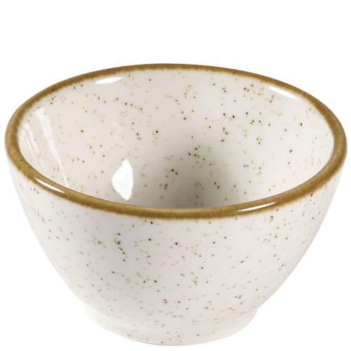 Churchill Stonecast Barley White Dip Pot 8.5cm/3.31" 4oz Case Size 12