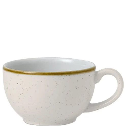 Churchill Stonecast Barley White Cappuccino Cup 170ml/6oz Case Size 12