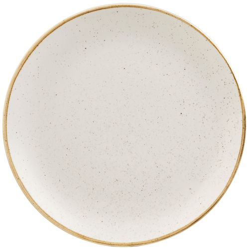 Churchill Stonecast Barley White Coupe Plate 28.8cm/11.31" Case Size 12