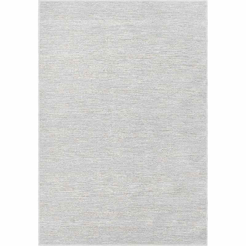 San Rocco 89001 2005 Indoor Outdoor Flatweave Rug in Silver Grey