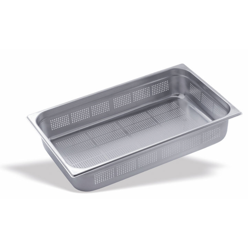 Pujadas 55mm Deep 1/1 Stainless Steel Perforated Gastronorm