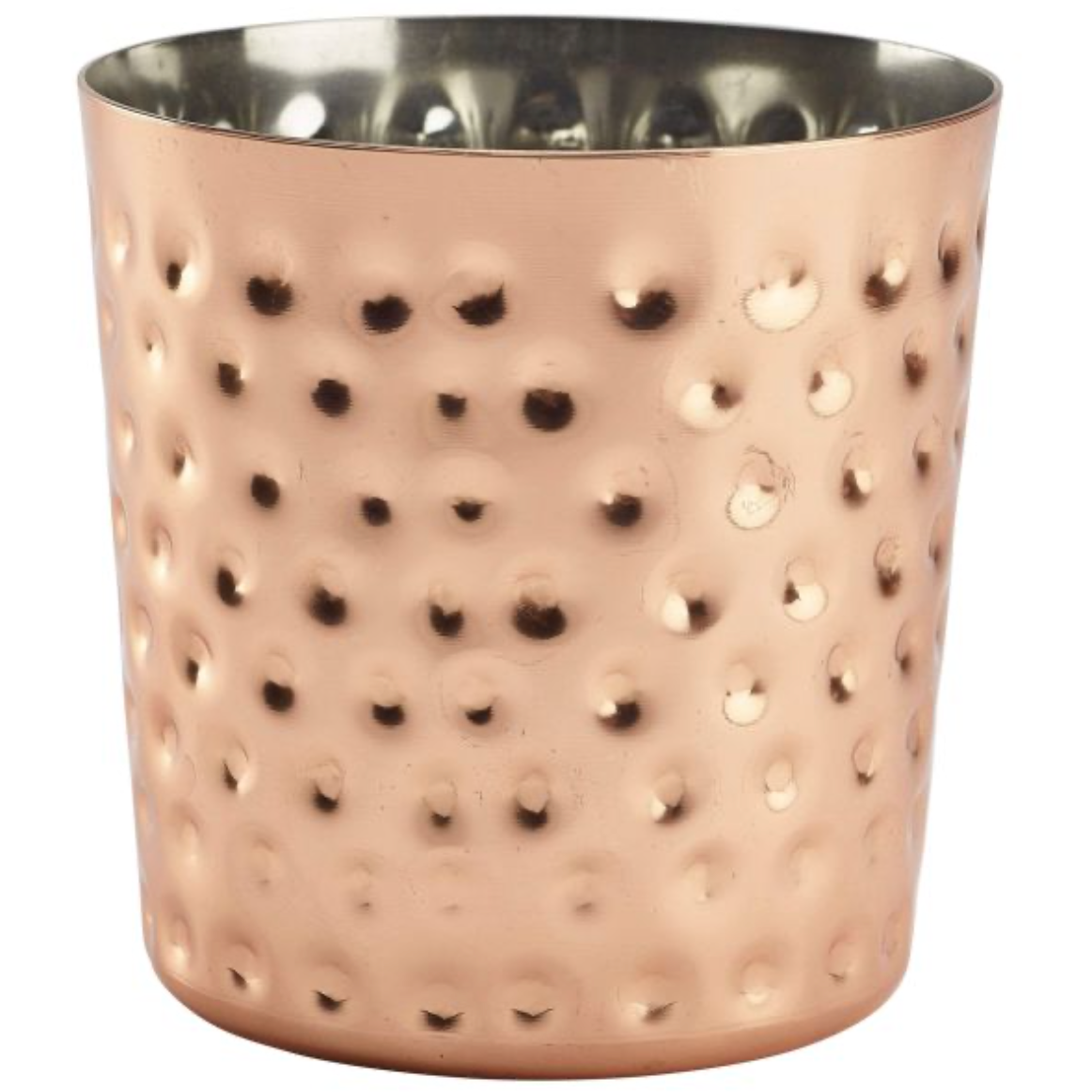GenWare Hammered Copper Plated Serving Cup 8.5 x 8.5cm Case Size 12