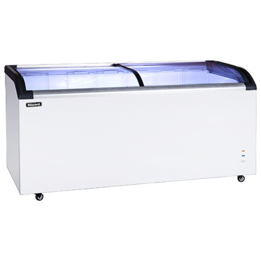 Blizzard BDF32 Curved Glass Lid Chest Freezer 320 Litres