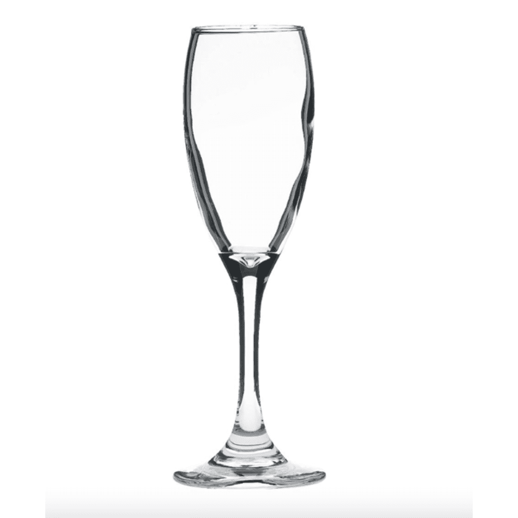Libbey Teardrop Champagne Flutes 170ml Case Size 12