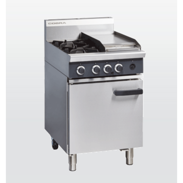 Blue Seal Cobra CR6C Two Burner Oven Range & Griddle
