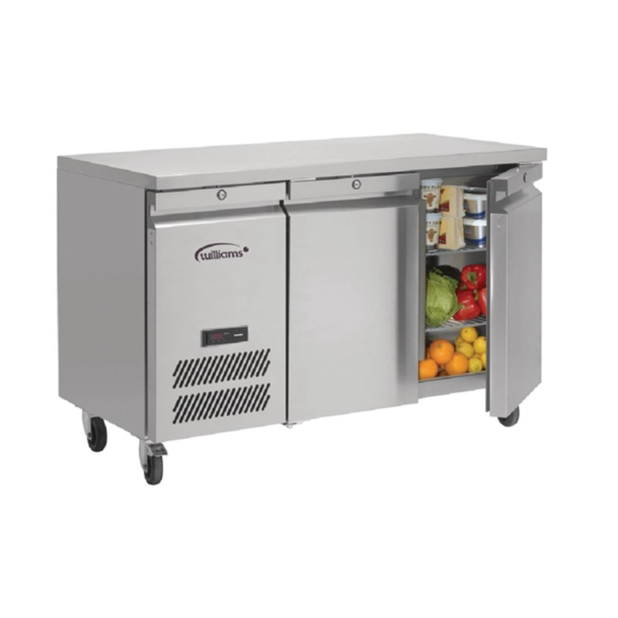 Williams Jade Counter HJC2-SA 2 Door Fridge