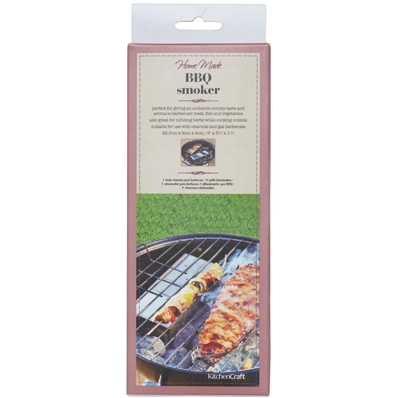 Home Made Stainless Steel Smoking Box 22.5cm