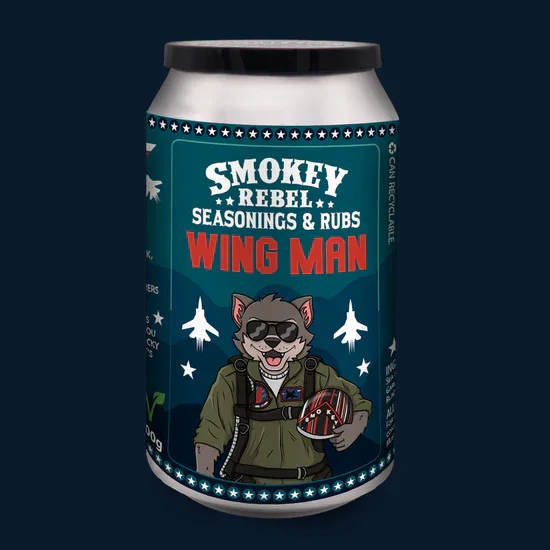 Smokey Rebel Wingman Wing Rub